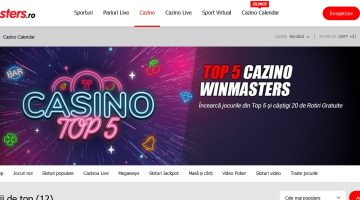 Intra in casinoul de la Winmasters