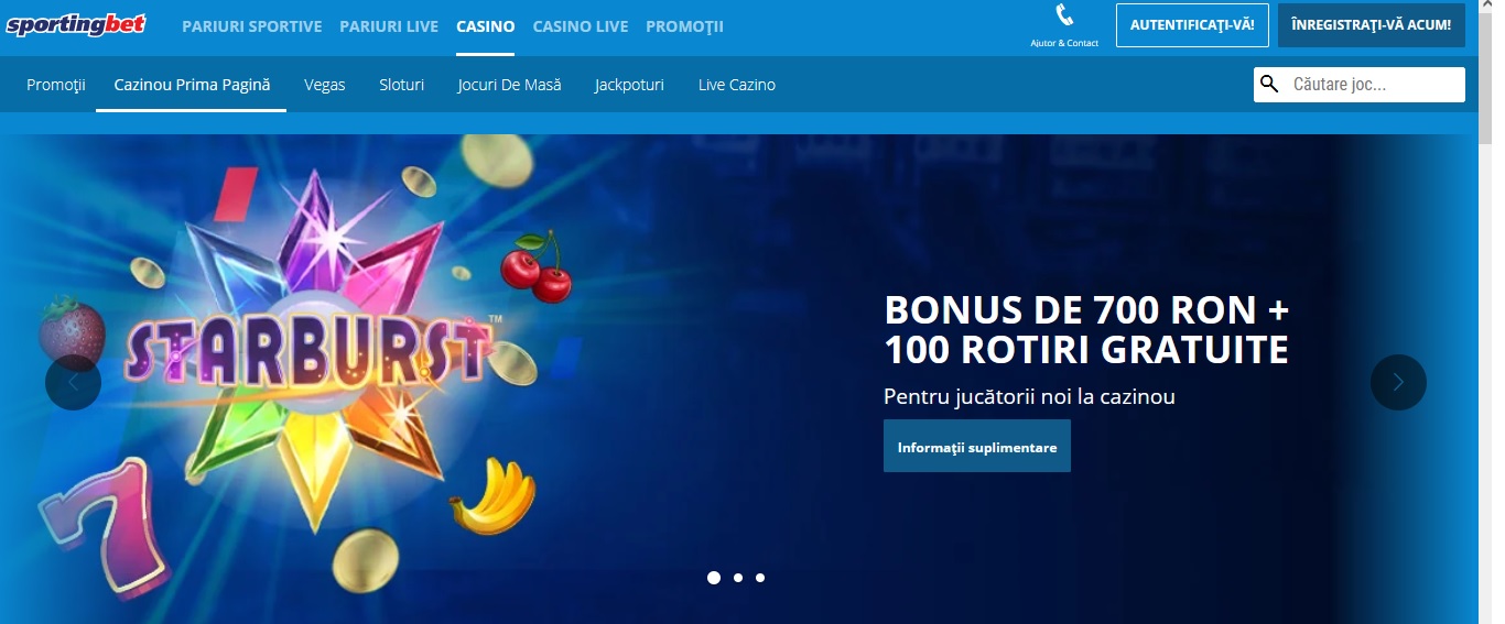 Poti paria si in agentii la Sportingbet