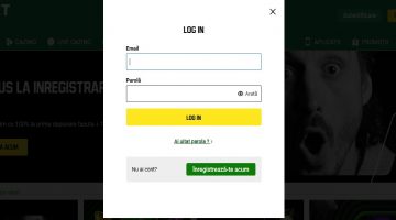 Procesul de autentificare pe Unibet