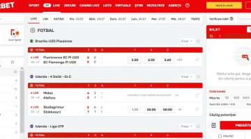 Pariuri live de superclasa pe Superbet