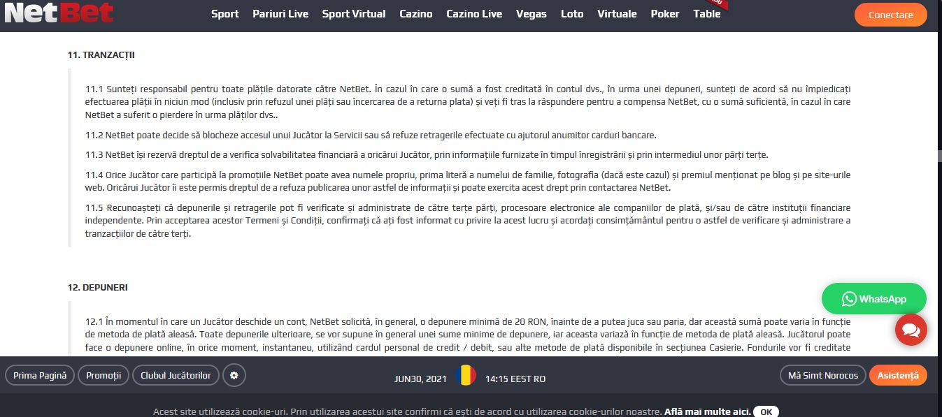 Cat dureaza retragerea netbet