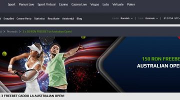 Nu rata cele 3 free bet de 50 la Australian Open cu Netbet
