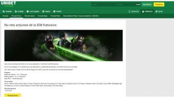 Pariuri si live stream la CS-GO alaturi de Unibet