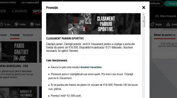 Priceperea la pariuri aduce premii cash pe Betstars
