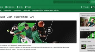 Unibet introduce cash out pre-meci de suta la suta