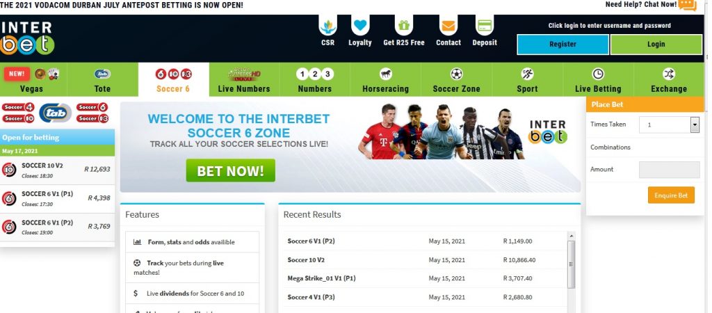 Interbet.co.za