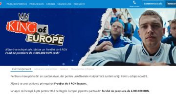 Devino regele Europei la pariuri alaturi de Sportingbet