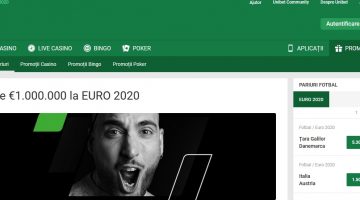 Unibet ofera cel mai mare jackpot la EURO2020