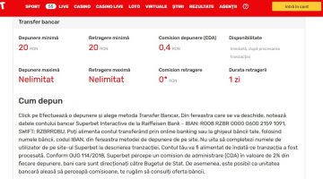 In cat timp intra banii de la superbet