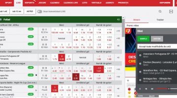 casa pariurilor live score