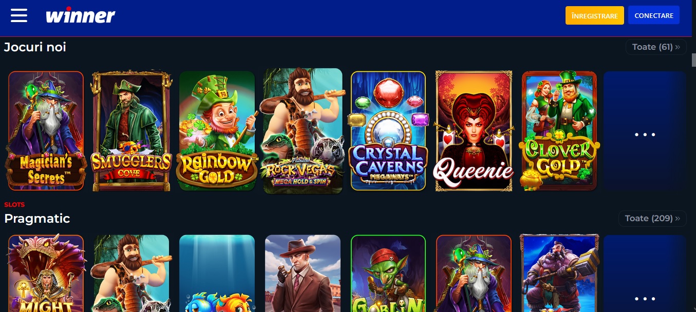 winner casino bonus