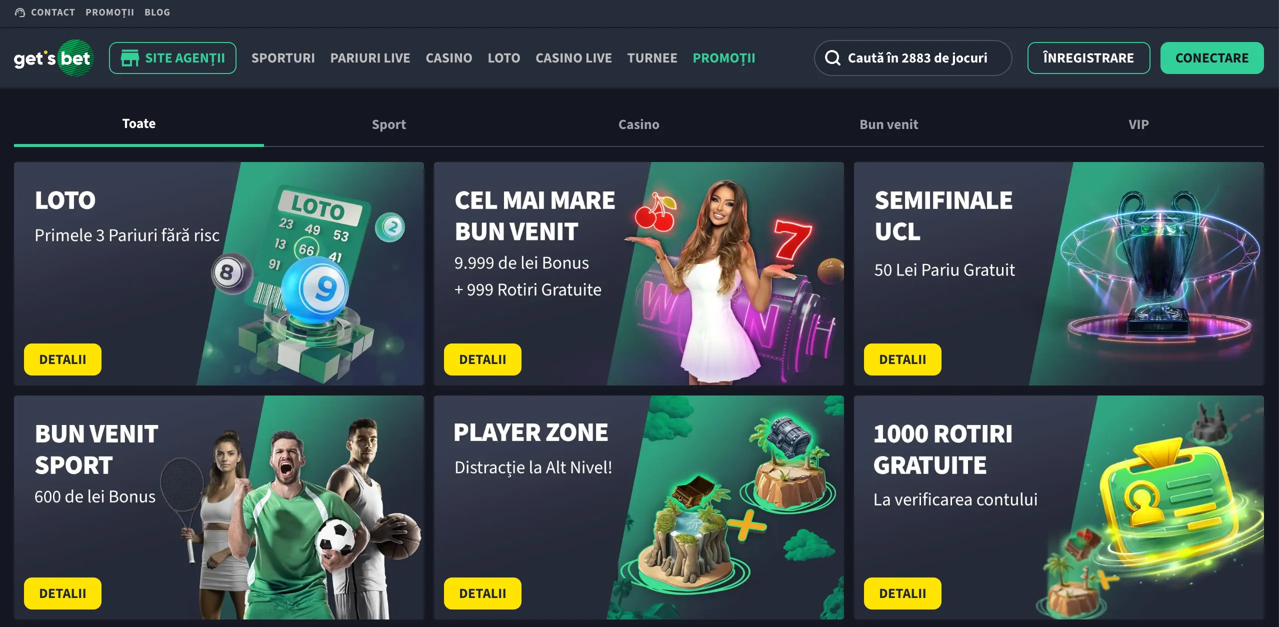Getsbet promotii